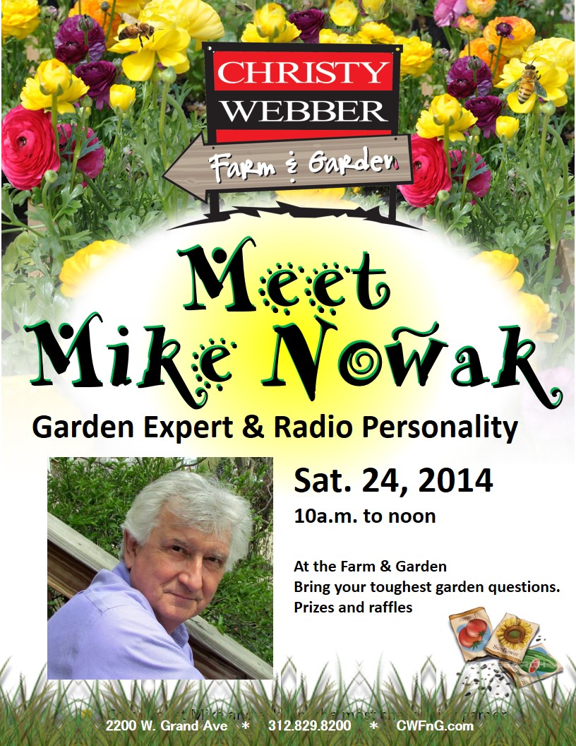 Meet Mike Nowak at Christy Webber Farm and Garden