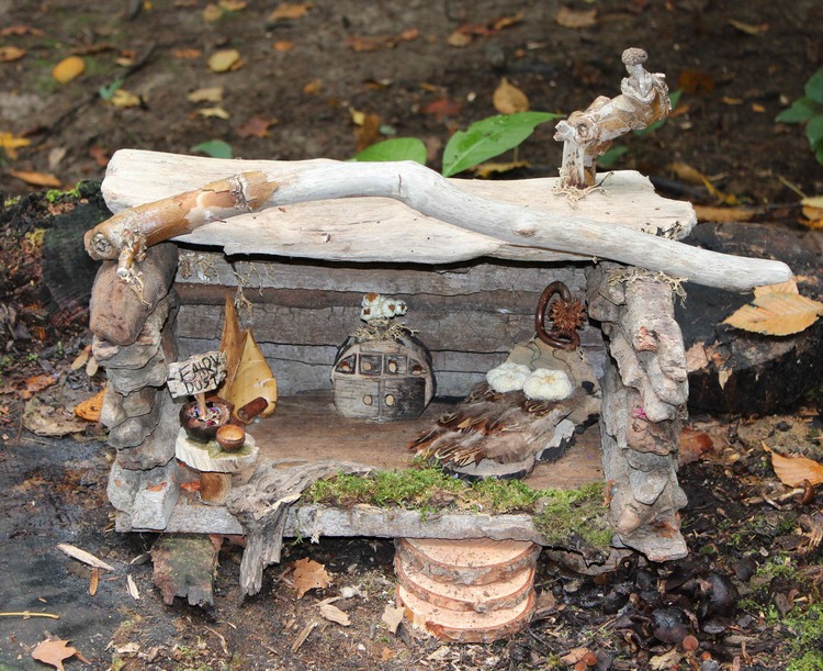 Garden Whimsy: Using nature’s materials to decorate your garden and home