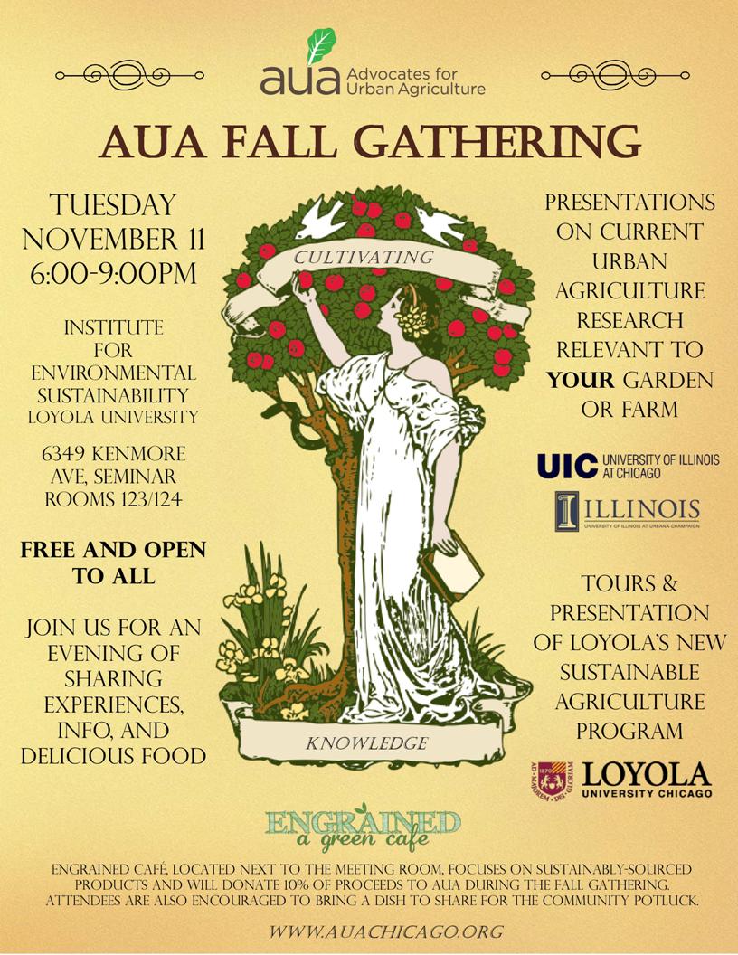 AUA Fall Gathering: Cultivating Knowledge: