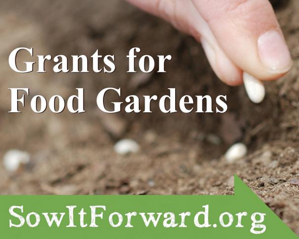 The Sow it Forward Grant deadline is coming this week