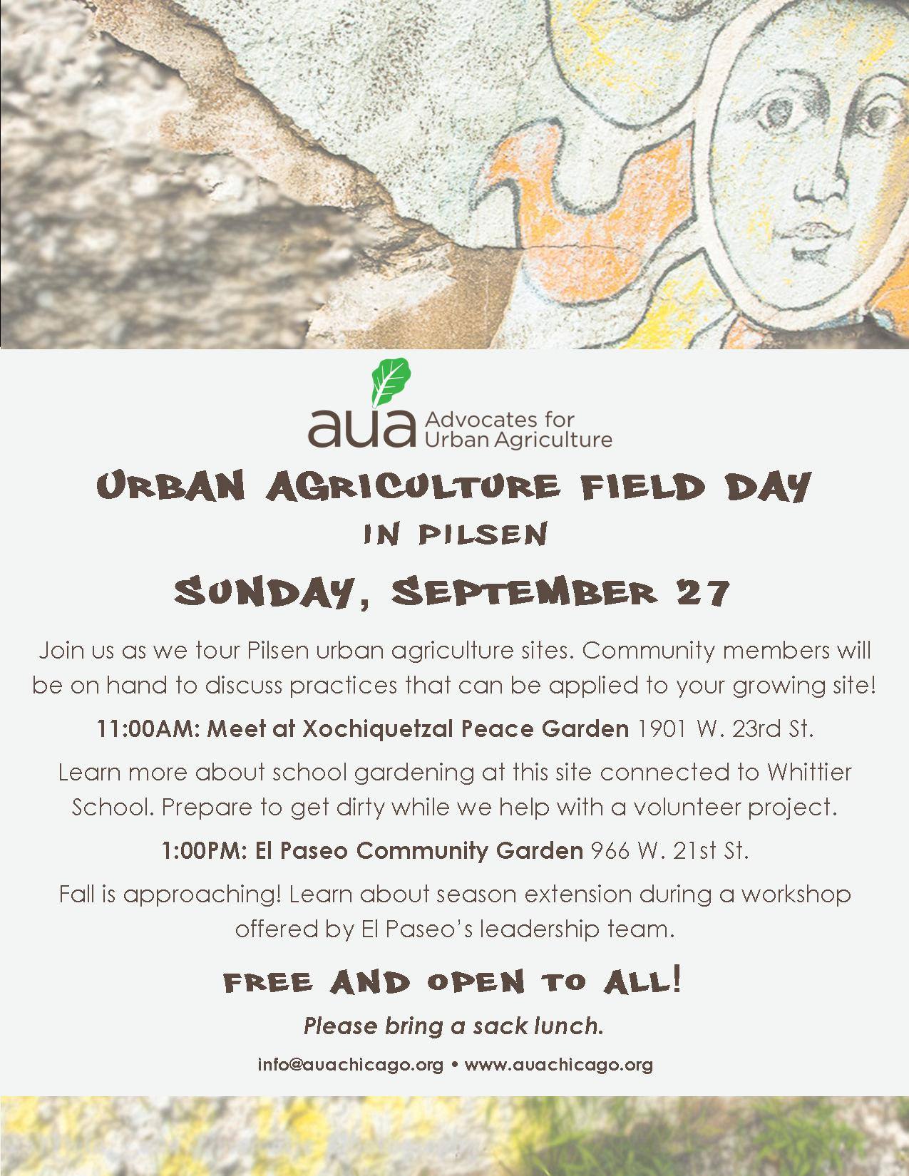 Pilsen Urban Agriculture Field Day