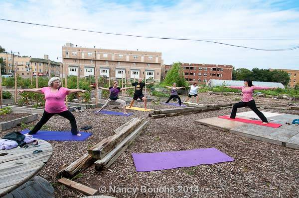 Yoga in the Garden at Vedgewater
