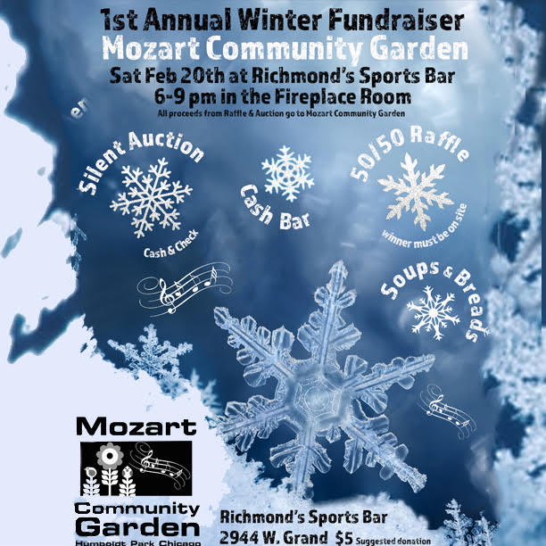 Mozart Community Garden Winter Fundraiser