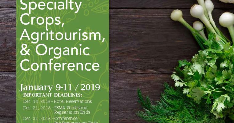 2019 Illinois Specialty Crops, Agritourism, and Organic Conference and Trade Show