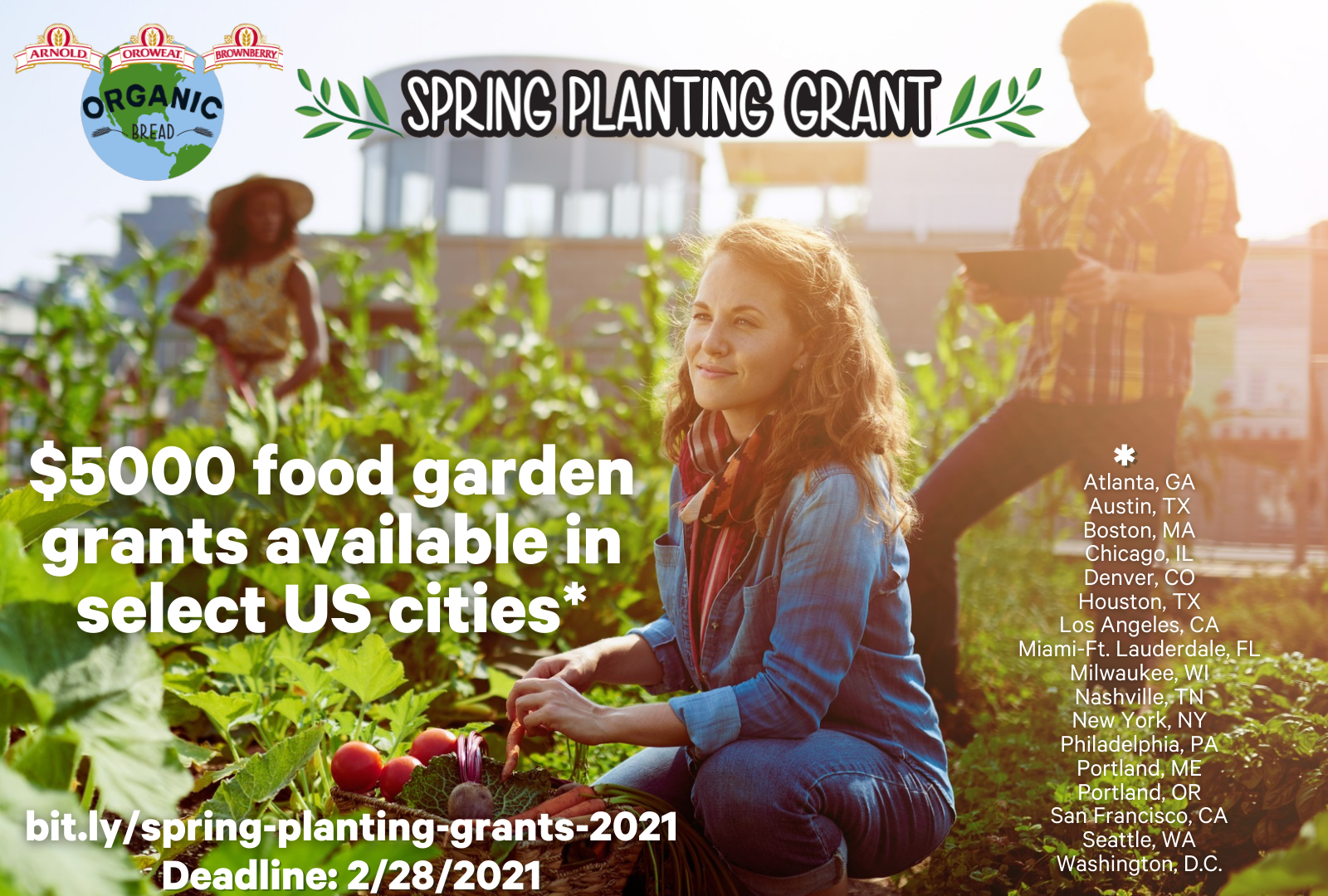 Grant Opportunity for Community Garden Projects