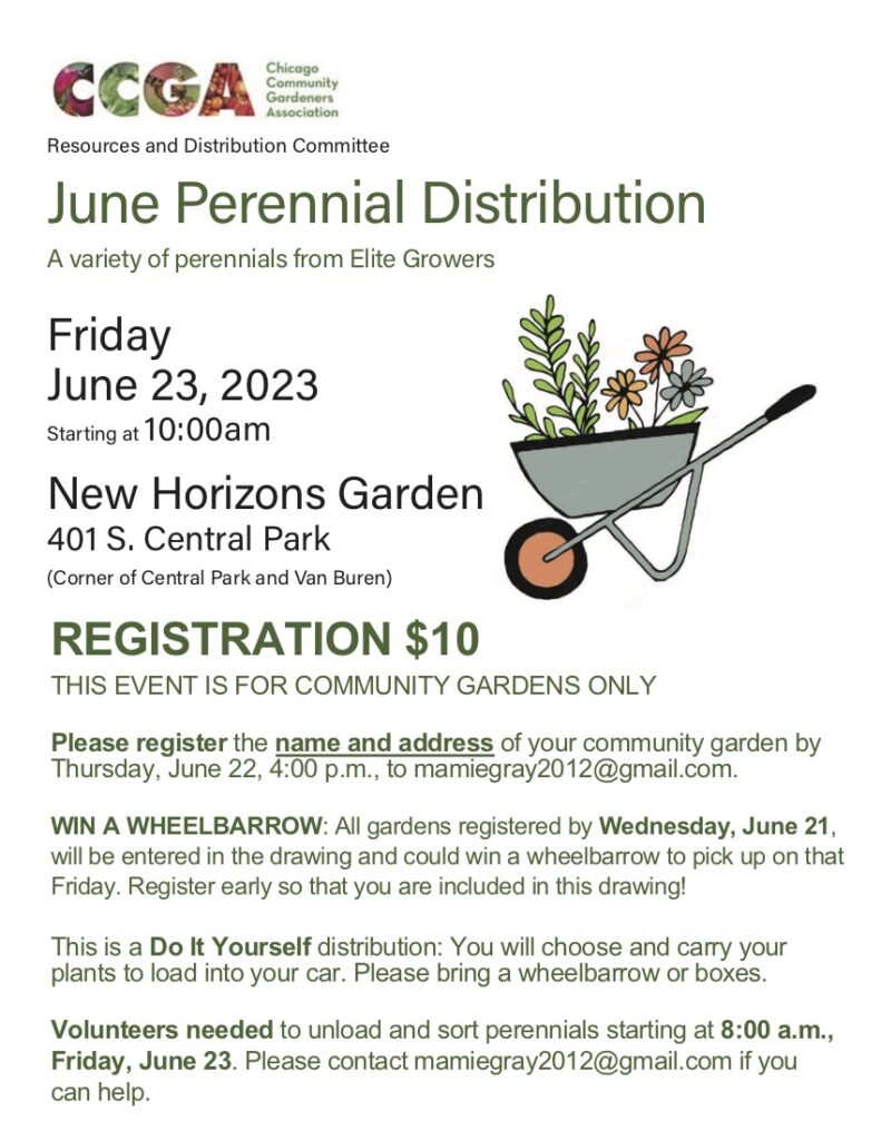 CCGA June Perennial Distribution Flyer 2023