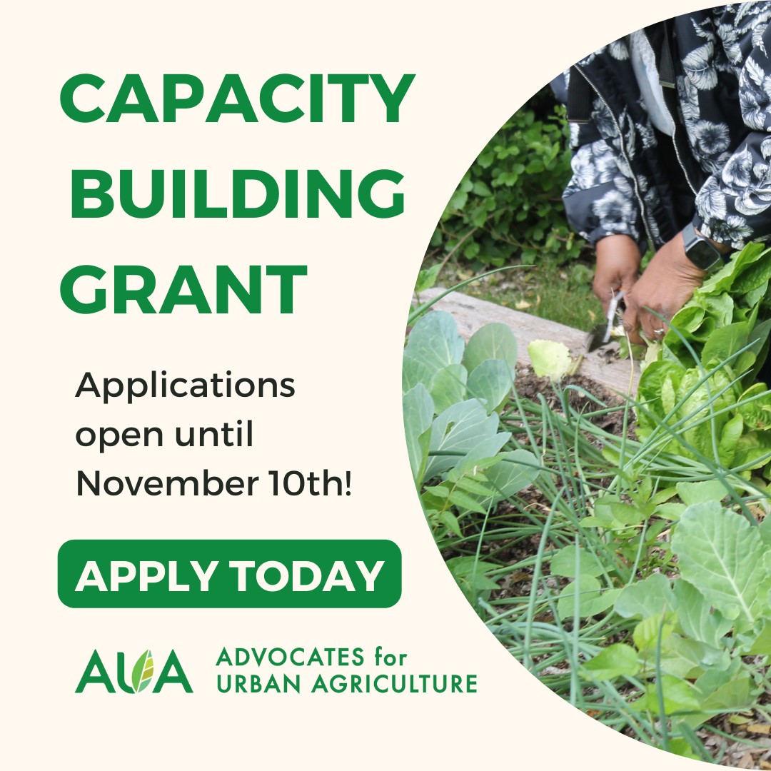 AUA 2023 Capacity Building Grants for Community Gardens