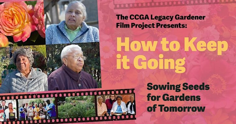 Legacy Gardener Film Project Premiere & Discussion on Wednesday, May 22