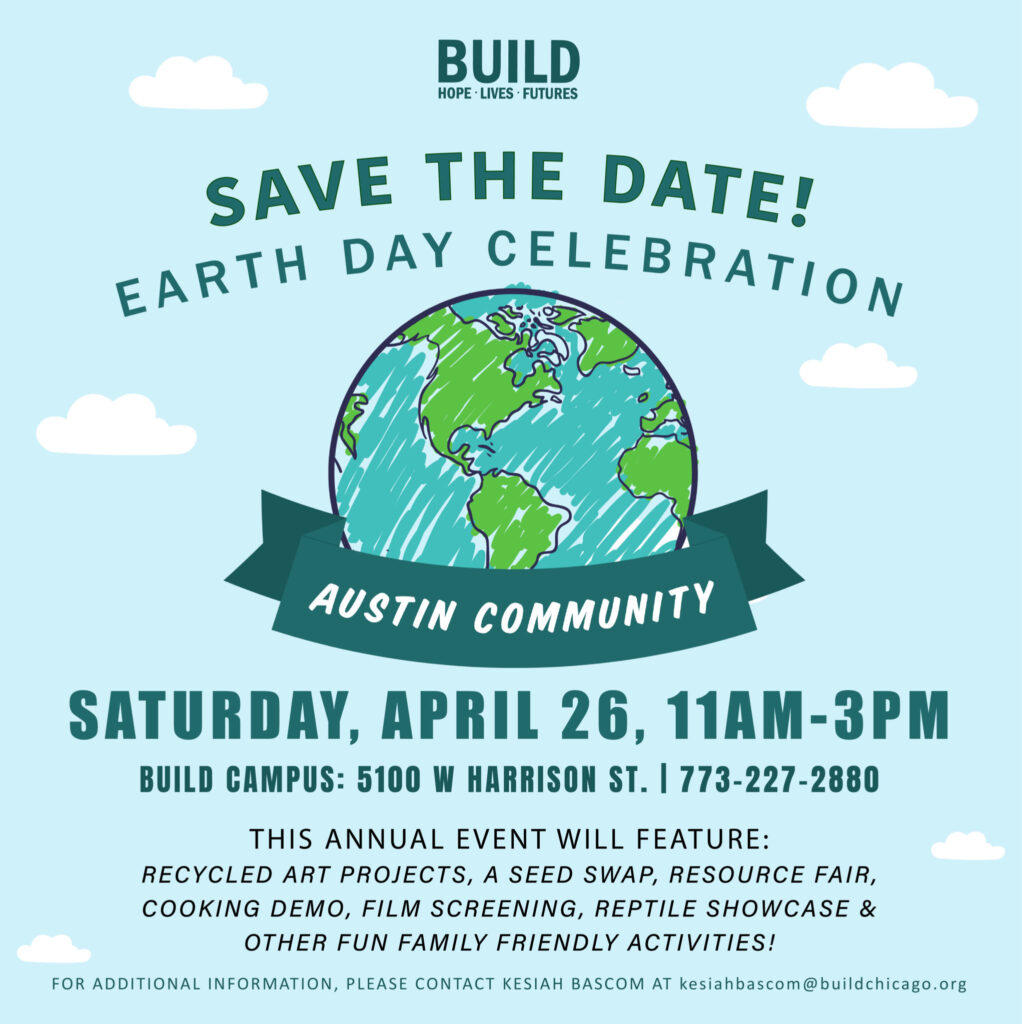 BUILDChicago Earth Day 2025 Flyer