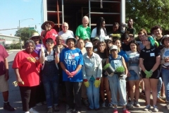 CCGA volunteers at the August 11 distribution