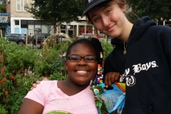 Monarch Comm Garden - Taksia & Ulana - What a Watermelon!