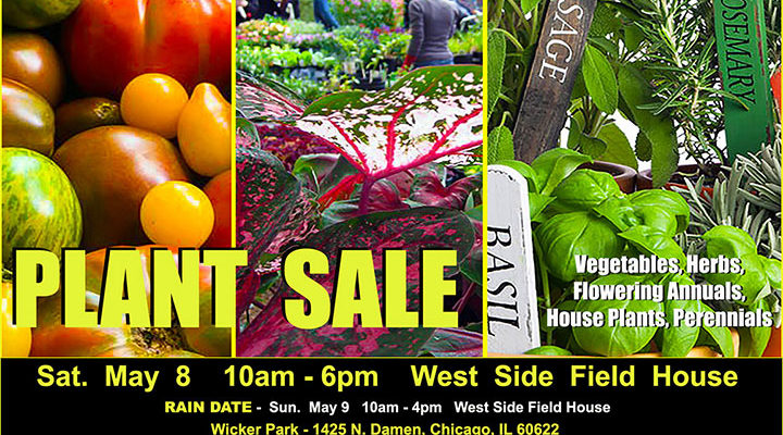 Wicker Park Garden Club Plant Sale Fundraiser